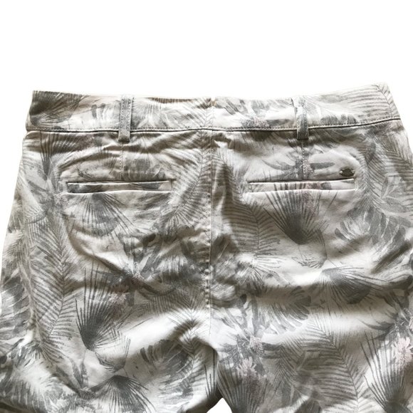 Mitchell Pants by Ecru Sz 8 Tropical Leaf Motif - Picture 4 of 14